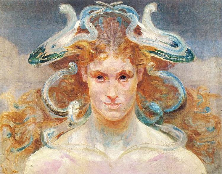 Jacek Malczewski Medusa